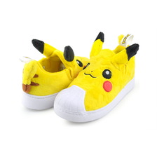 adidas SUPERSTAR QUICKON K POKEMON YELLOW/CBLACK/FTWWHT KJ5623画像