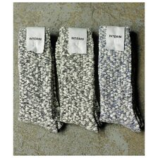 INTERIM SLUB COTTON HEATHER SOCKS IT000347画像