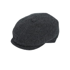 Borsalino Cesare Beret 8 wedges GLEN CHECK B15120-A0040-320B画像