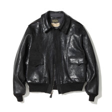Buzz Rickson's Lot No. BR80690 / WILLIAM GIBSON COLLECTION Type BLACK A-2 GOAT SKIN画像