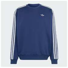 adidas Originals ADICOLOR 3-STRIPES OVERSIZED CREWNECK -NIGHT INDIGO/GREY TWO- KS7516画像