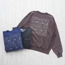 The Endless Summer TES VINTAGE BANDANA EMB PIGMENT BIG SWEAT 1050-26774301画像