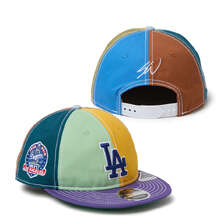 NEW ERA RC 9FIFTY Sean Wotherspoon デニムバイザー ロサンゼルス・ドジャース マルチカラー画像