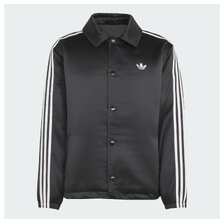 adidas Originals 3 Stripes Satin Coaches Jacket HZ3805画像