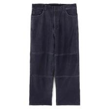 AVIREX INDIGO LEATHER PANTS 7836215001画像
