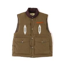 AVIREX CLASSIC NATIVE DOWN VEST 7836257003画像