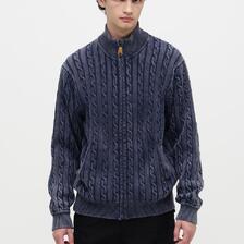 AVIREX COTTON ZIP CABLE KNIT 7836240004画像