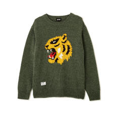 Schott CREW KNIT FACE TIGER 7826240008画像