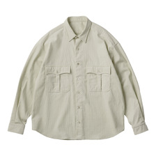 PORTER CLASSIC ROLL UP ORGANIC CORDUROY SHIRT (14WALE) BFA-P-016-4306画像