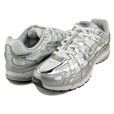 NIKE P-6000 wht/metallic silver-grey fog CN0149-100画像