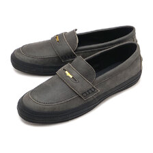 CONVERSE ALL STAR COINLOAFER WAXED LEATHER VINTAGE-BLACK 31319361画像