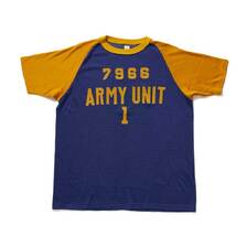 WAREHOUSE Lot 4114 コンビラグラン半袖T ARMY UNIT画像