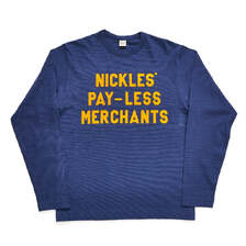 WAREHOUSE Lot 5906 長袖クルーネックT NICKLES画像