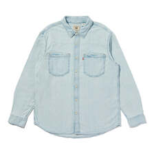 Levi's Maripasa Worker L/S Shirt LIGHT INDIGO 0085D 0001/0085D0001画像