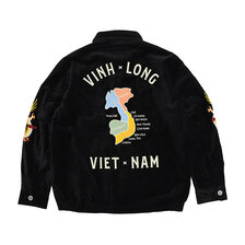 HOUSTON 51640 VELVETEEN VIETNAM JACKET (MAP)画像