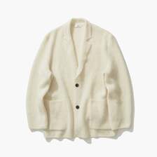 ATON MOHAIR SHAGGY KNIT JACKET JKAGLW0401画像