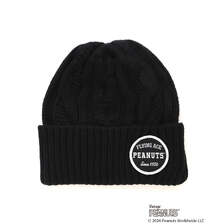 AVIREX &times; PEANUTS CABLE KNIT CAP 7836274029画像