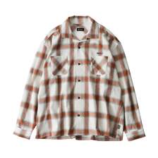 Subciety Bleach check shirt 153-20205画像