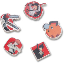 crocs JIBBITZ CHARMS CHAINSAW MAN ELEVATED 5 PACK 10019520画像