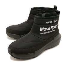 MoveSport MVSP WINTER SHORT BOOTS BKWH SU6FBT01U画像