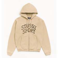 STUSSY ST&Uuml;SSY SPORT ZIP HOODIE 118540画像