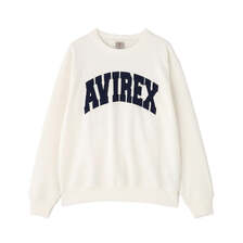 AVIREX DAILY OGO CREW NECK SWEAT SHIRT 7836932004画像