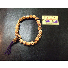 Dry Bones 牛骨ドクロ数珠ブレス DAK059画像