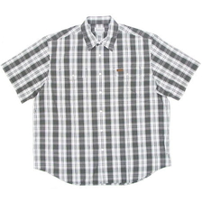 Carhartt Short Sleeve Snap-Front Plaid Shirt S116画像