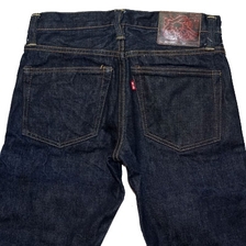 SKULL JEANS 5010XX 14.5ozタイトストレートモデル画像