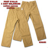 POST OVERALLS #2307 DELAWARE cotton canvas 2307CA画像
