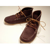 Arrow Moccasin 4WSP sports moccasin shoe (single) made in U.S.A./brown画像