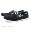 DANASSA SUEDE DECK SHOES (SUEDE) NAVY 5356画像