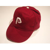 COOPERSTOWN BALL CAP CO. 1975 philadelphia phillies vintage baseball cap/burgundy画像