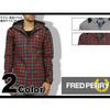 FRED PERRY キルティングフーデットシャツ F2177画像