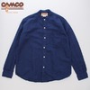 CAMCO MFG リネンコットン バンドカラー シャツ画像