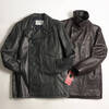 Schott 140 LEATHER DOUBLE P-COAT画像