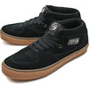 VANS CLASSICS HALF CAB (GUM SOLE)BLACK/CLASSIC GUM VN-0KWYGE1画像