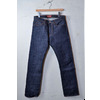 THE STRONGHOLD &ldquo;DM008&rdquo;SLIM FIT STRAIGHT LEG HEAVY WEIGHT BLUE DENIM raw indigo画像