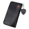 HTC レザーウォレット STARBURST ブラック画像