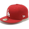 NEW ERA MLB カスタム 59FIFTY ロサンゼルス・ドジャース スカーレット/ホワイト 11121796画像