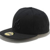 NEW ERA MLB カスタム 59FIFTY アトランタ・ブレーブス ブラック/ブラック 11122119画像