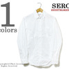 SERO カナダ製' 50'sブロードクロスボタンダウンシャツ WHITE SER-001CS-06画像