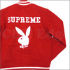 Supreme x Playboy Varsity Jacket RED画像