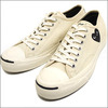 PLAY COMME des GARCONS x CONVERSE JACK PURCELL WHITExBLACK画像