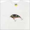 A BATHING APE × DAIWA A FISHING APE PEANUT Tシャツ WHITE画像
