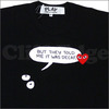 PLAY COMME des GARCONS Binky & Sheba PLAY Life in Hell Tシャツ BLACK画像