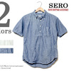 SERO 半袖プルオーバーボタンダウンシャツ SERO-3画像