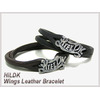 HiLDK/81LDK Wings Leather Bracelet LDA360画像