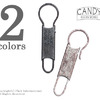 CANDY DESIGN&WORKS gordon アンティークカスタムキーホルダー CK-01(BLACK&ASPHALT )画像
