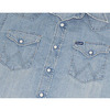 Wrangler デニムウエスタンシャツ ライトユーズド W9144-146画像